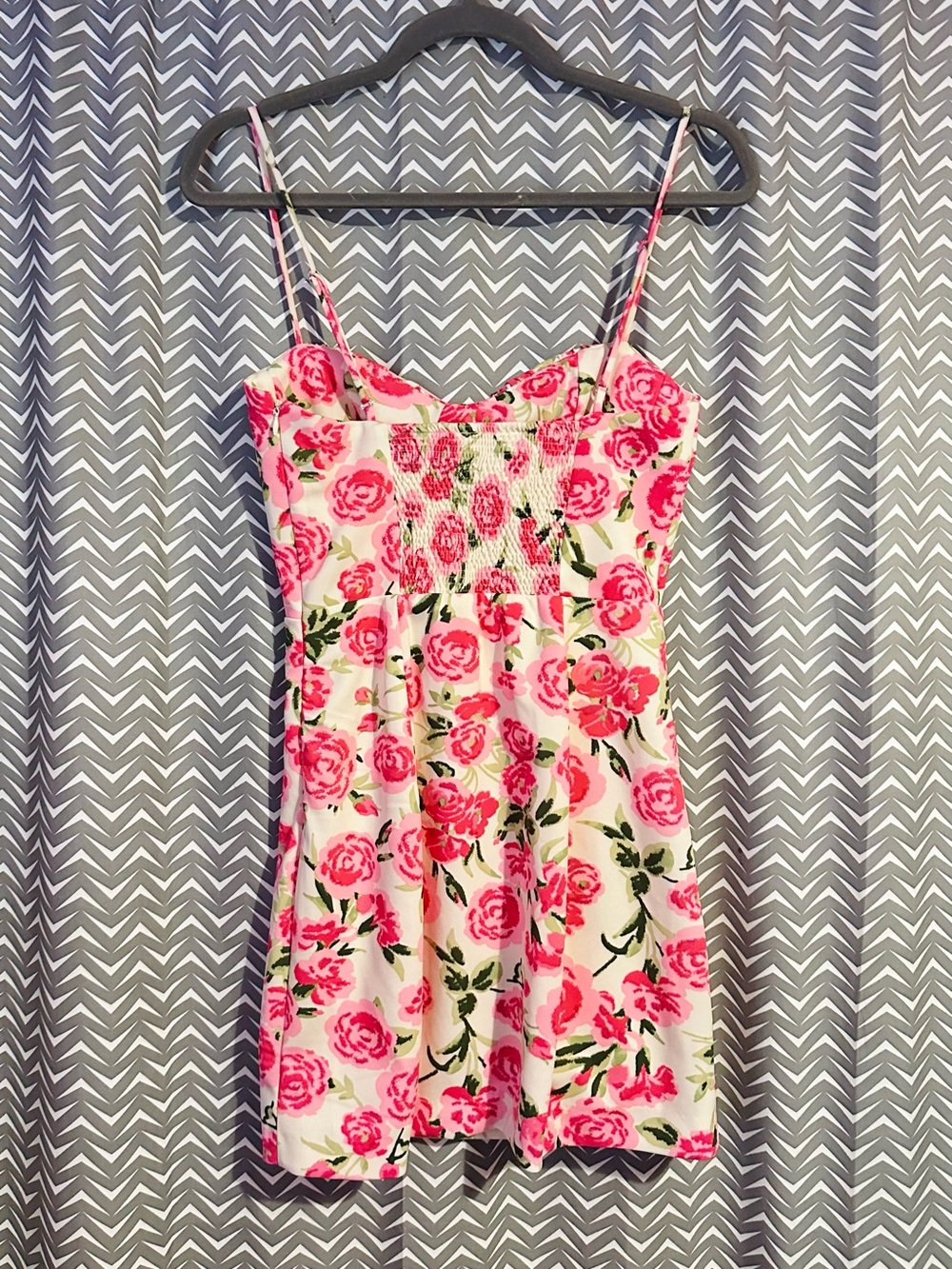 NWOT ZARA | Zara Floral Bustier Mini dress, Small - Picture 5 of 7